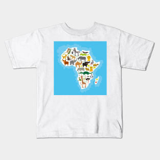 Wildlife in Africa 2 Kids T-Shirt